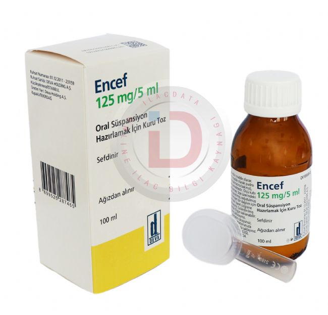SEFPEN 125 MG/5ML 100 ML ORAL SUSPANSIYON ICIN TOZ 1 SEFPEN 125 MG 5ML 100 ML ORAL SUSPANSIYON ICIN TOZ 34415