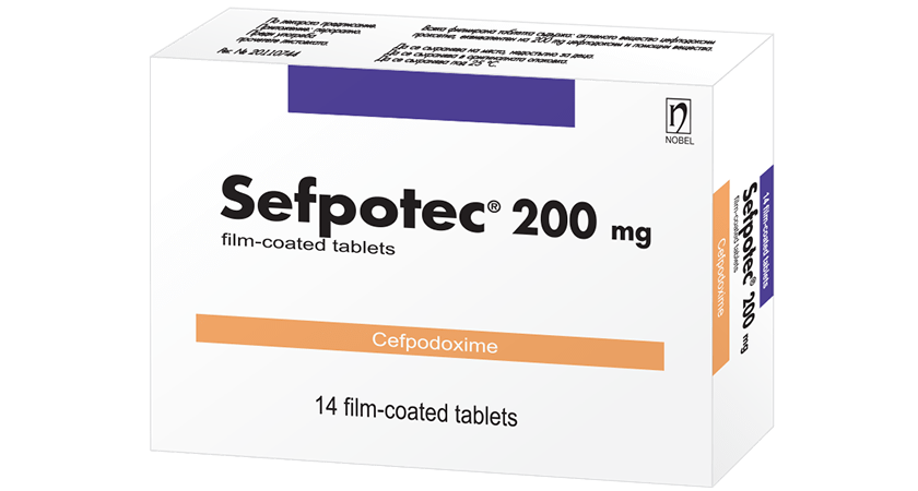 SEFPOTEC 200 MG 14 FILM TABLET 1 SEFPOTEC 200 MG 14 FILM TABLET 34419