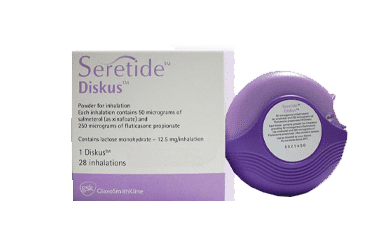 SERETIDE 100 MCG 60 DOZ DISKUS 1 SERETIDE 100 MCG 60 DOZ DISKUS 25364