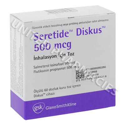 SEREVENT DISKUS 50 MCG 60 DOZ DISKUS 1 SEREVENT DISKUS 50 MCG 60 DOZ DISKUS 34497
