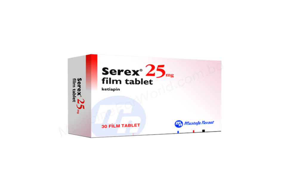 SEREX 25 MG 30 FILM TABLET 1 SEREX 25 MG 30 FILM TABLET 25371