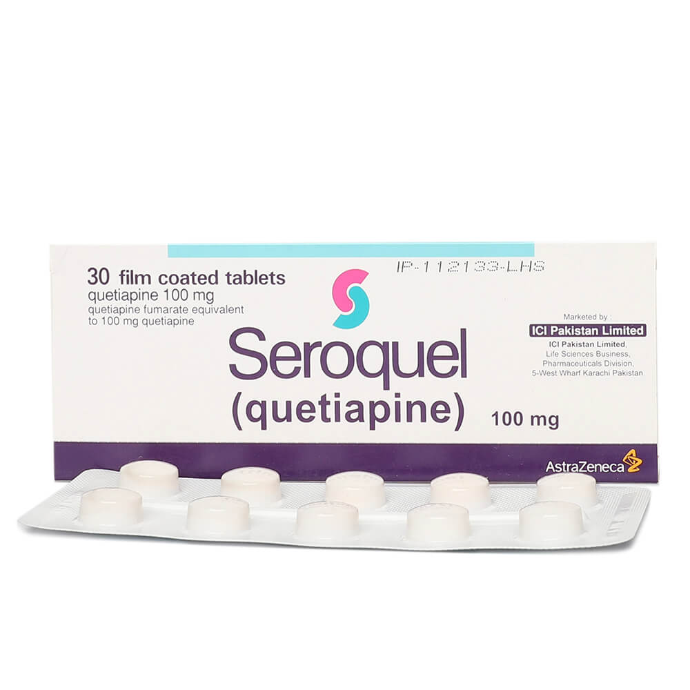 SEROQUEL 100 MG 30 FILM TABLET 25374