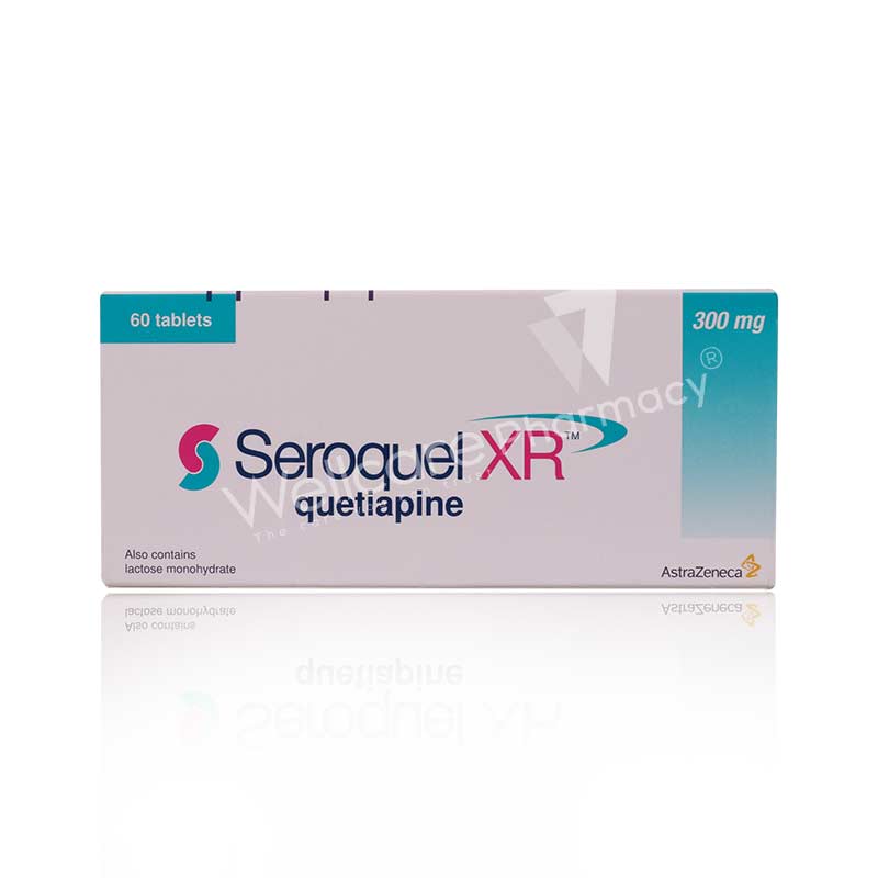 SEROQUEL 300 MG 60 FILM TABLET 1 SEROQUEL 300 MG 60 FILM TABLET 34504