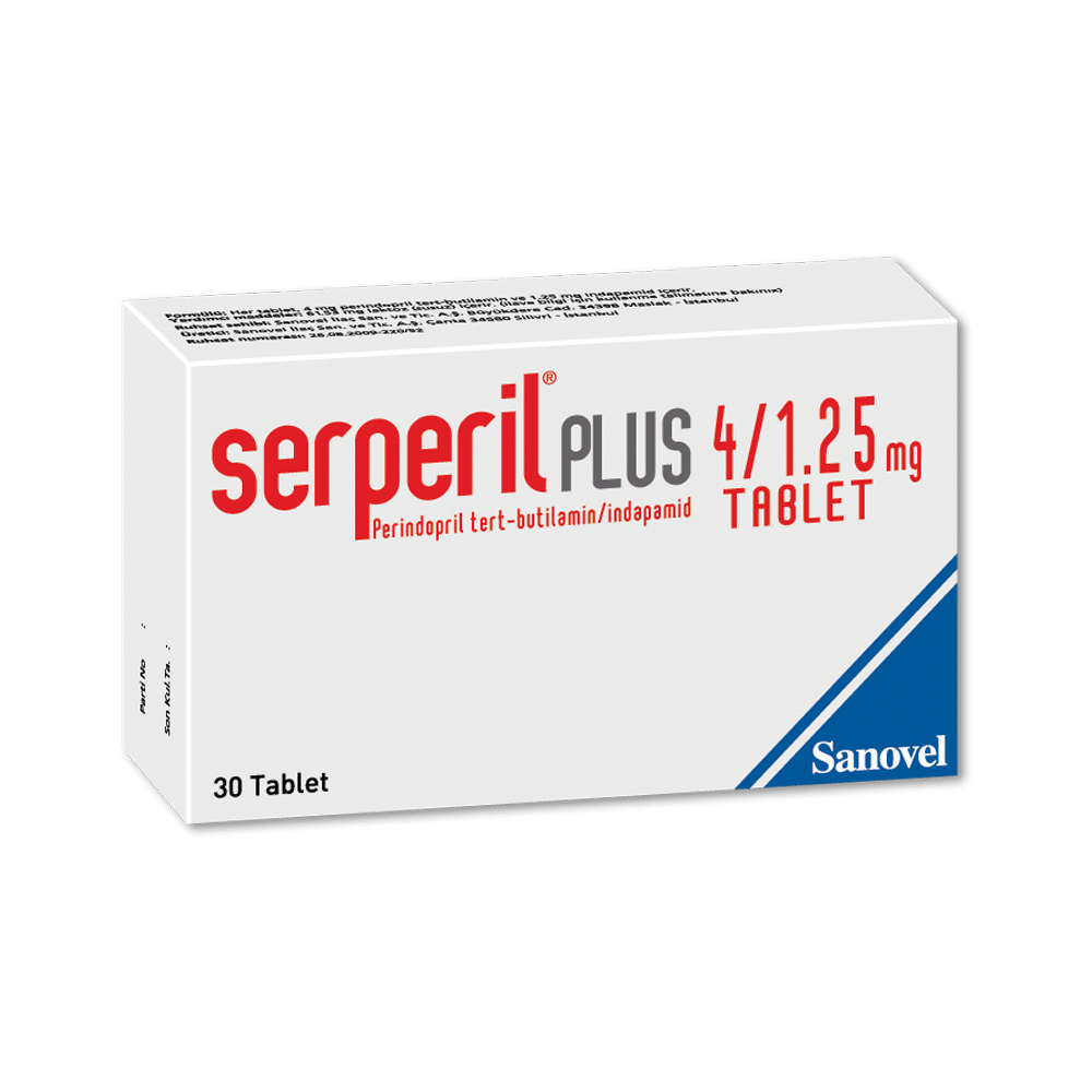 SERPERIL 4 MG 30 TABLET 1 SERPERIL 4 MG 30 TABLET 34521