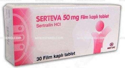 SERTEVA 50 MG 30 FILM KAPLI TABLET 1 SERTEVA 50 MG 30 FILM KAPLI TABLET 34524