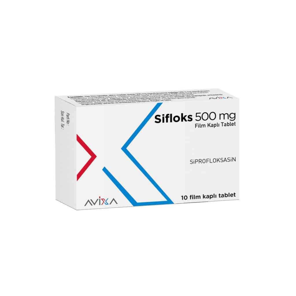 SIFLOKS 500 MG FILM KAPLI TABLET (14 TABLET) 1 SIFLOKS 500 MG FILM KAPLI TABLET 14 TABLET 25412