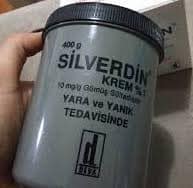 SILVERDIN % 1 400 GR KREM 1 SILVERDIN 1 400 GR KREM 25432