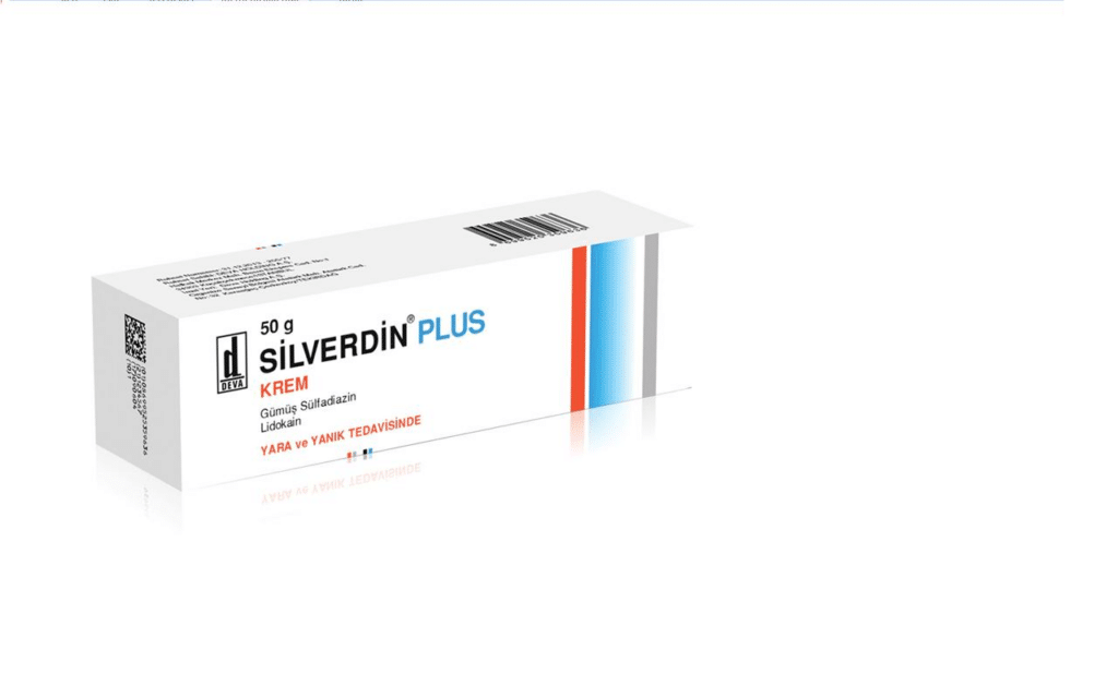 SILVERDIN PLUS 50 G KREM 1 SILVERDIN PLUS 50 G KREM 25433