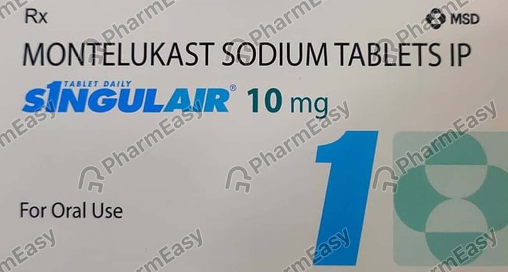 SINGULAIR 10 MG FILM KAPLI TABLET (28 TABLET) 1 SINGULAIR 10 MG FILM KAPLI TABLET 28 TABLET 25451