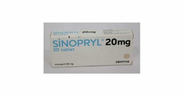 SINOPRYL 10 MG 20 TABLET 1 SINOPRYL 10 MG 20 TABLET 34619