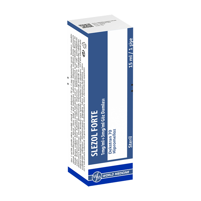 SLEZOL FORTE 1MG/ML + 3 MG/ML GOZ DAMLASI (1 SISE 15 ML) 1 SLEZOL FORTE 1MG ML 3 MG ML GOZ DAMLASI 1 SISE 15 ML 25481
