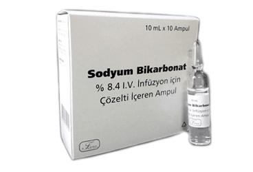 SODYUM BIC.MOL.%8.4 10 ML 10 AMPUL 1 SODYUM BIC.MOL .8.4 10 ML 10 AMPUL 25493