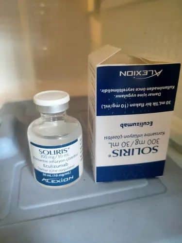 SOLIRIS 300 MG/30 ML KONSANTRE INFUZYON COZELTISI (1 FLAKON) 1 SOLIRIS 300 MG 30 ML KONSANTRE INFUZYON COZELTISI 1 FLAKON 25513