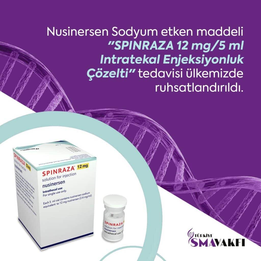 SPINRAZA 12 MG/5 ML INTRATEKAL ENJEKSIYONLUK COZELTI 1 SPINRAZA 12 MG 5 ML INTRATEKAL ENJEKSIYONLUK COZELTI 25542
