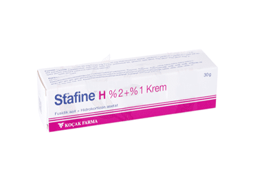 STAFINE H %2 + %1 KREM (30 G) 1 STAFINE H 2 1 KREM 30 G 25559