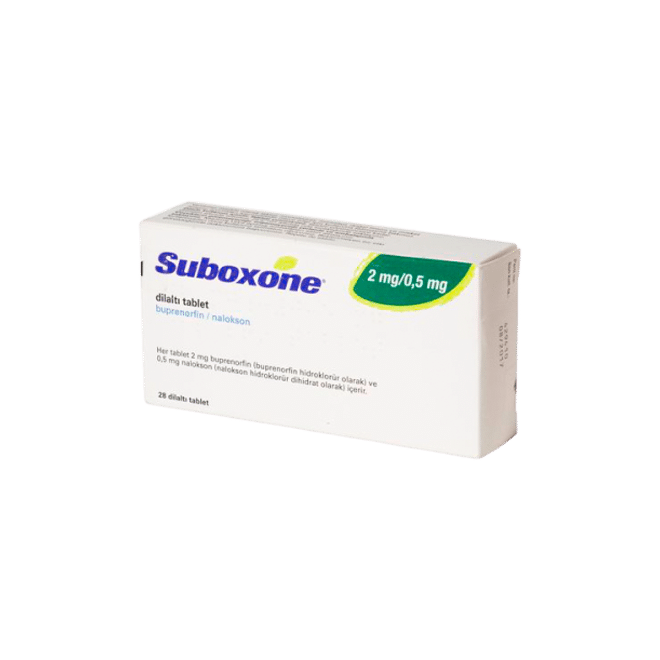 SUBOXONE 2 MG/0,5 MG 28 DILALTI TABLET 1 SUBOXONE 2 MG 05 MG 28 DILALTI TABLET 25590