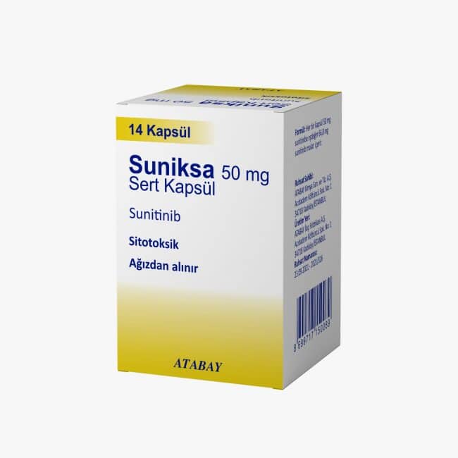 SUNIKSA 50 MG 14 SERT KAPSUL 1 SUNIKSA 50 MG 14 SERT KAPSUL 25639
