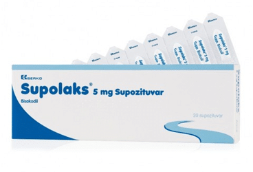 SUPOLAKS 5 MG SUPOZITUVAR ( 20 ADET) 1 SUPOLAKS 5 MG SUPOZITUVAR 20 ADET 34789