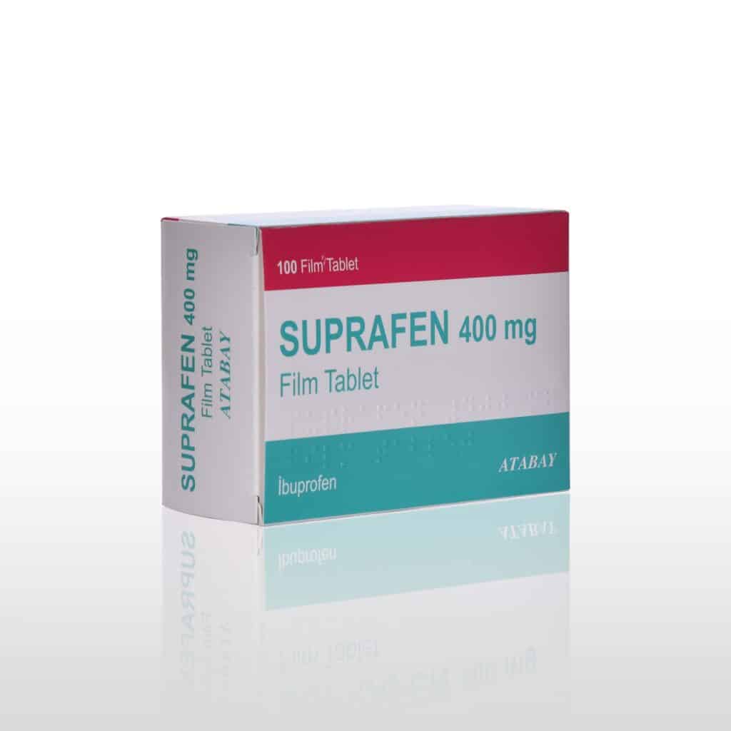 SUPRAFEN 400 MG 100 FILM TABLET 25643
