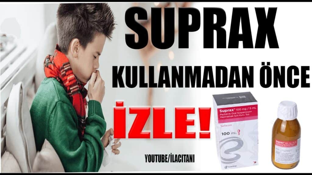 SUPRAX 100 MG 50 ML SUSPANSIYON 1 SUPRAX 100 MG 50 ML SUSPANSIYON 25648