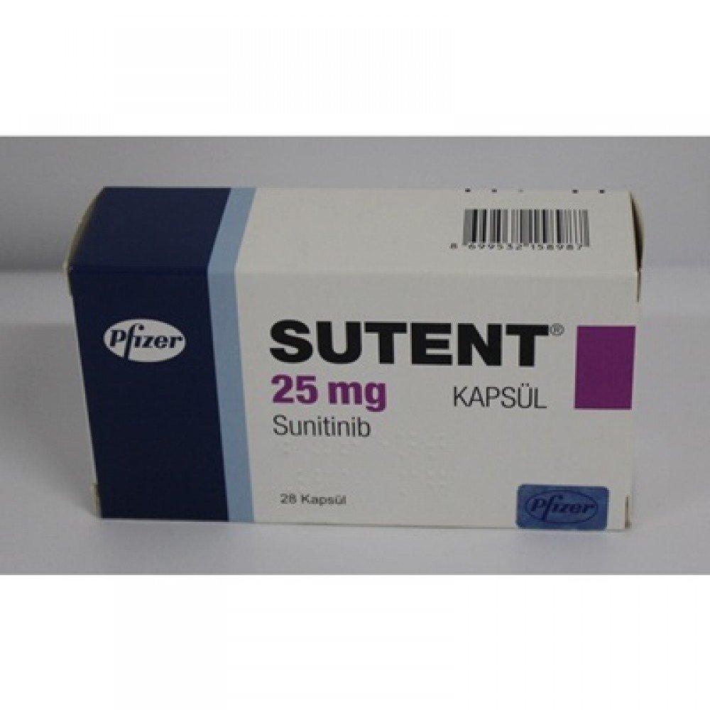 SUTENT 25 MG 28 KAPSUL 1 SUTENT 25 MG 28 KAPSUL 34814