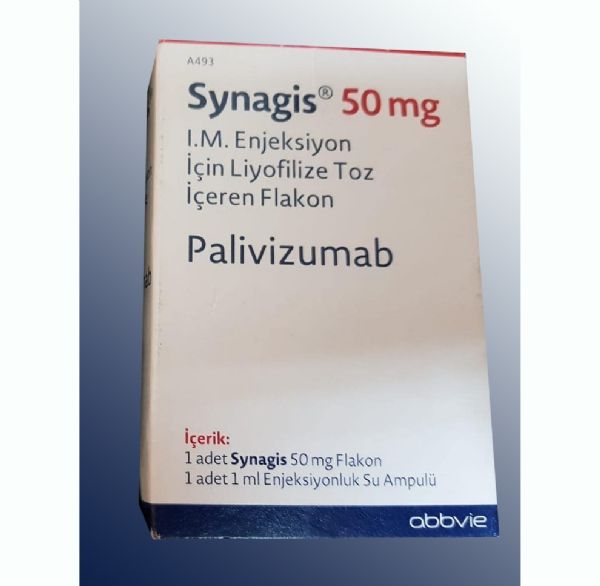 SYNAGIS 50 MG/ML IM ENJEKSIYON ICIN LIYOFILIZE TOZ ICEREN 1 FLAKON 1 SYNAGIS 50 MG ML IM ENJEKSIYON ICIN LIYOFILIZE TOZ ICEREN 1 FLAKON 34834