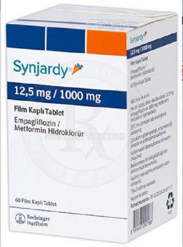 SYNJARDY 125MG 1000 MG FILM KAPLI TABLET 60 ADET 25678