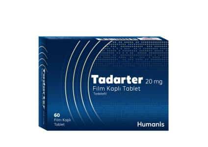 TADARTER 20 MG FILM KAPLI TABLET (60 TABLET) 1 TADARTER 20 MG FILM KAPLI TABLET 60 TABLET 25689