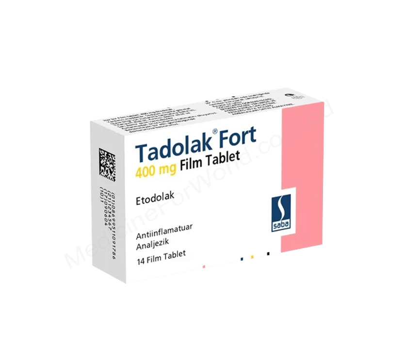 TADOLAK FORT 400 MG 14 FILM TABLET 1 TADOLAK FORT 400 MG 14 FILM TABLET 25693