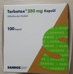 TARBETAX 250 MG 100 KAPSUL 1 TARBETAX 250 MG 100 KAPSUL 34893