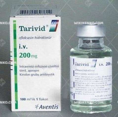 TARIVID 200 MG 100 ML FLAKON 1 TARIVID 200 MG 100 ML FLAKON 34904