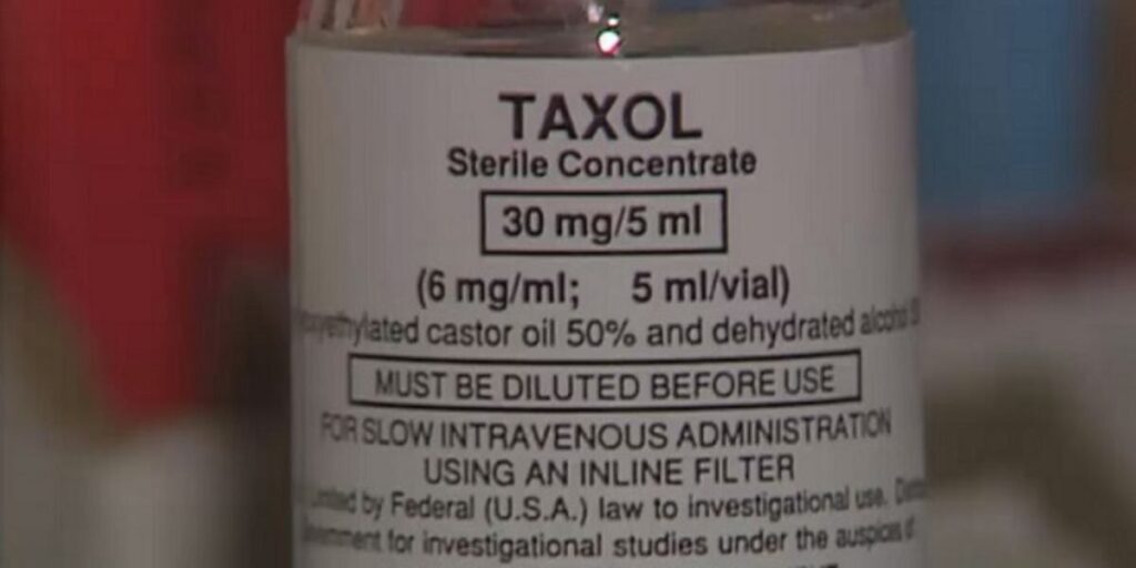 TAXOL 100 MG/17 ML 1 FLAKON 1 TAXOL 100 MG 17 ML 1 FLAKON 34916