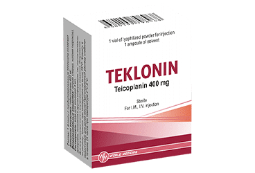 TEKLONIN 400 MG IM/IV ENJEKSIYONLUK COZELTI HAZIRLAMAK ICIN TOZ VE COZUCU 1 TEKLONIN 400 MG IM IV ENJEKSIYONLUK COZELTI HAZIRLAMAK ICIN TOZ VE COZUCU 34937