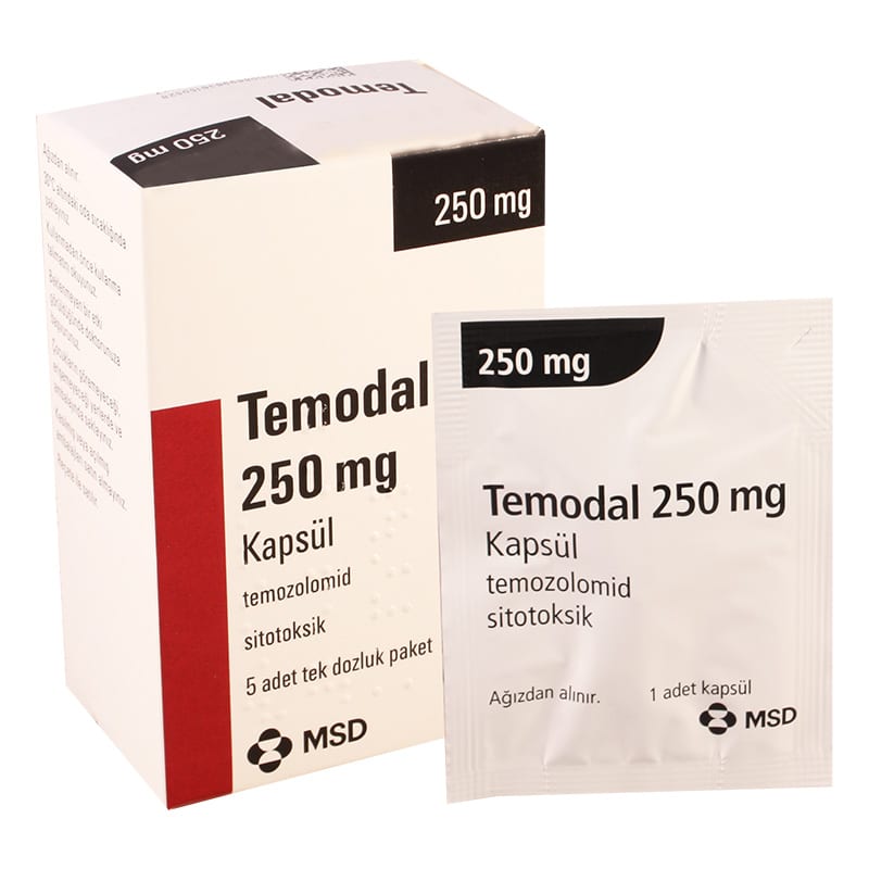 TEMODAL 250 MG 5 KAPSUL 1 TEMODAL 250 MG 5 KAPSUL 34967