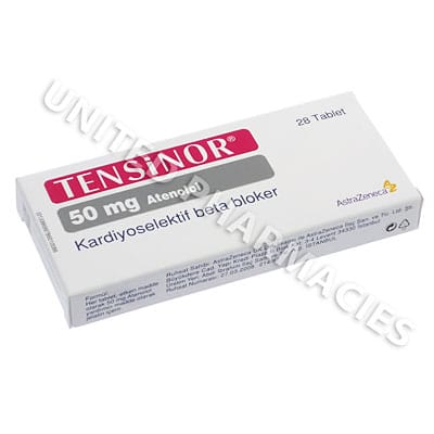 TENSINOR 100 MG 28 TABLET 1 TENSINOR 100 MG 28 TABLET 25855