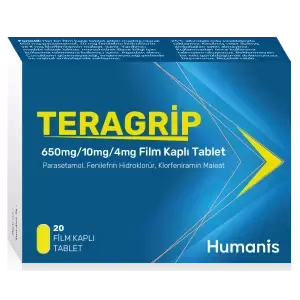 TERAGRIP 650 MG/10 MG/4 MG FILM KAPLI TABLET (20 FILM KAPLI TABLET) 1 TERAGRIP 650 MG 10 MG 4 MG FILM KAPLI TABLET 20 FILM KAPLI TABLET 25869