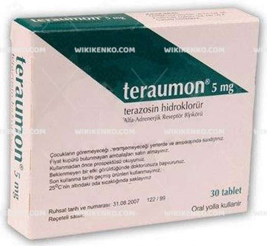 TERAUMON 5 MG 30 TABLET 1 TERAUMON 5 MG 30 TABLET 25871
