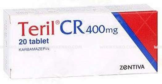 TERIL CR 400 MG 20 TABLET 1 TERIL CR 400 MG 20 TABLET 35011
