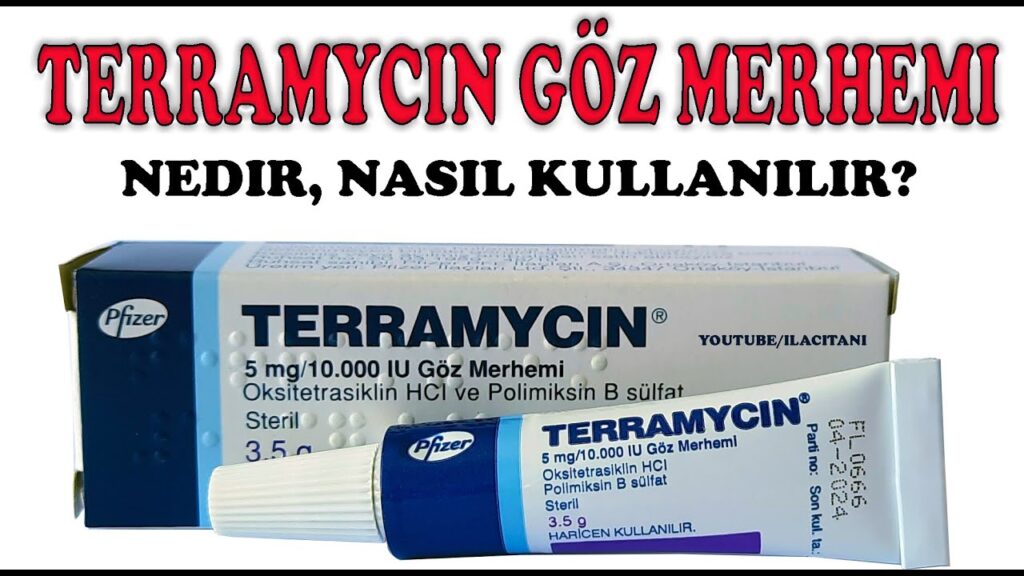 TERRAMYCIN GOZ MERHEMI 1 TERRAMYCIN GOZ MERHEMI 25889