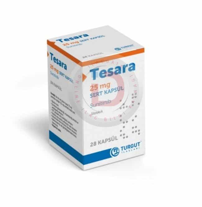TESARA 25 MG SERT KAPSUL (28 KAPSUL) 1 TESARA 25 MG SERT KAPSUL 28 KAPSUL 25891