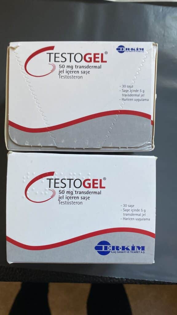 TESTOGEL 50 MG TRANSDERMAL JEL ICEREN SASE (30 SASE) 1 TESTOGEL 50 MG TRANSDERMAL JEL ICEREN SASE 30 SASE 25894