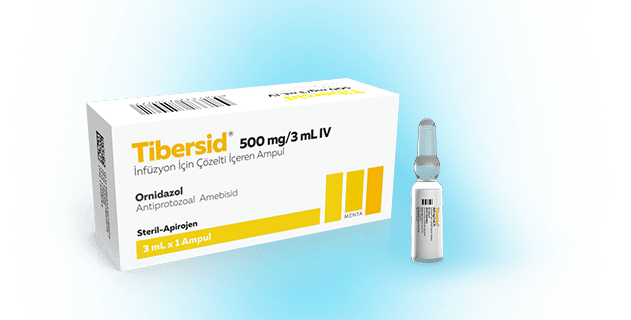 TIBERSID 500 MG/ 3 ML IV INFUZYON ICIN ENJEKSIYONLUK COZELTI (1 AMPUL) 1 TIBERSID 500 MG 3 ML IV INFUZYON ICIN ENJEKSIYONLUK COZELTI 1 AMPUL 25919