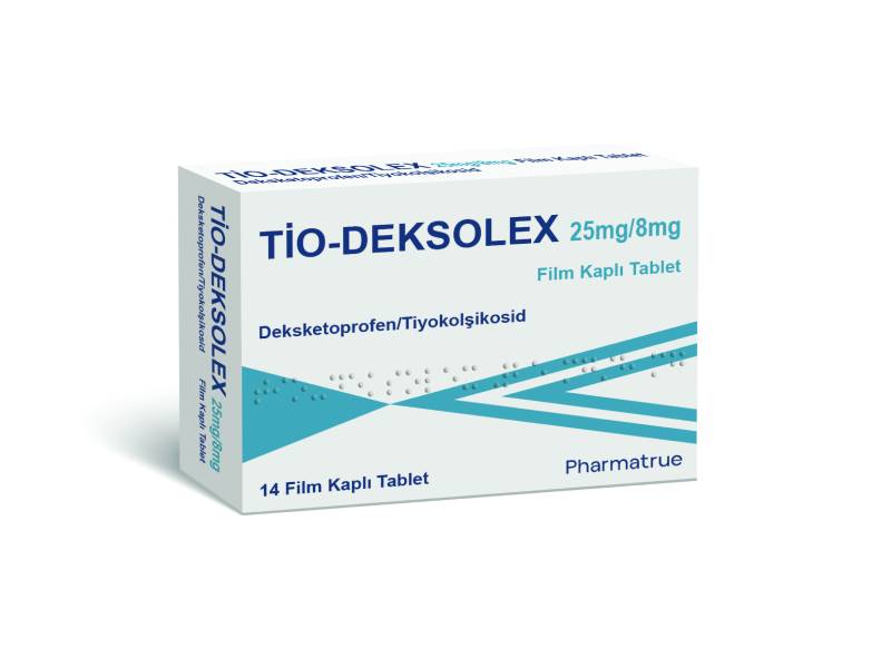 TIO-DEKSOLEX 25 MG/8 MG FILM KAPLI TABLET (14 TABLET) 1 TIO DEKSOLEX 25 MG 8 MG FILM KAPLI TABLET 14 TABLET 25935