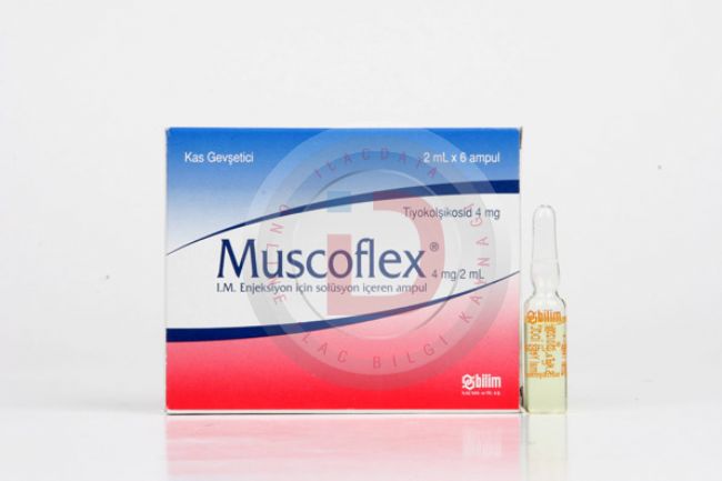 TIOWELL 4 MG/2 ML I.M. ENJEKSIYON ICIN COZELTI ICEREN AMPUL (6 AMPUL) 1 TIOWELL 4 MG 2 ML I.M. ENJEKSIYON ICIN COZELTI ICEREN AMPUL 6 AMPUL 35126