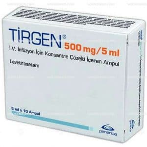 TIRGEN 500 MG/5 ML IV INFUZYON ICIN KONSANTRE COZELTI 1 TIRGEN 500 MG 5 ML IV INFUZYON ICIN KONSANTRE COZELTI 35133