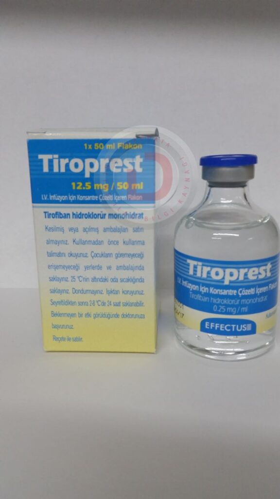 TIROPREST 12,5 MG/50 ML IV INFUZYON ICIN KONSANTRE COZELTI ICEREN FLAKON 1 TIROPREST 125 MG 50 ML IV INFUZYON ICIN KONSANTRE COZELTI ICEREN FLAKON 35135