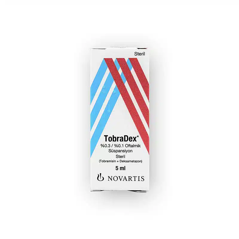 TOBRADEX STERIL OFTALMIK SUSPANSIYON 1 TOBRADEX STERIL OFTALMIK SUSPANSIYON 35145
