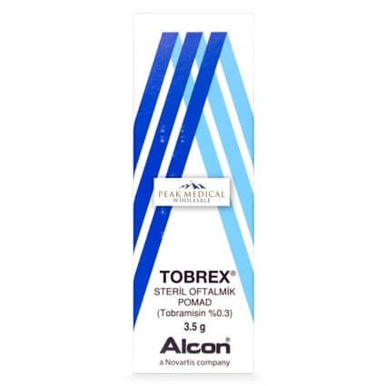TOBREX %0,3 STERIL OFTALMIK POMAD 1 TOBREX 03 STERIL OFTALMIK POMAD 25969