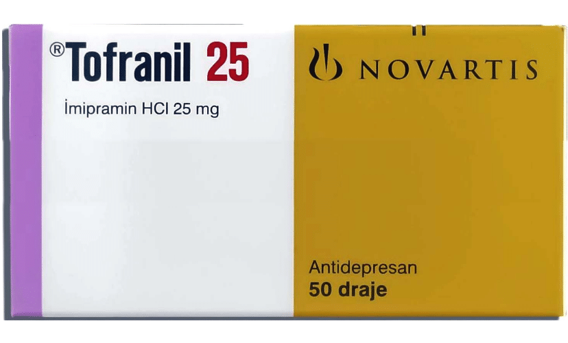 TOFRANIL 25 MG 50 DRAJE 1 TOFRANIL 25 MG 50 DRAJE 25974