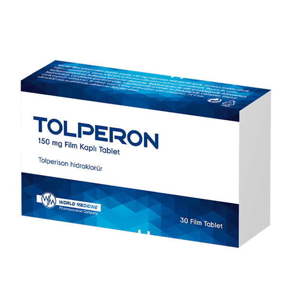TOLPERON 150 MG FILM KAPLI TABLET (30 ADET) 1 TOLPERON 150 MG FILM KAPLI TABLET 30 ADET 25977